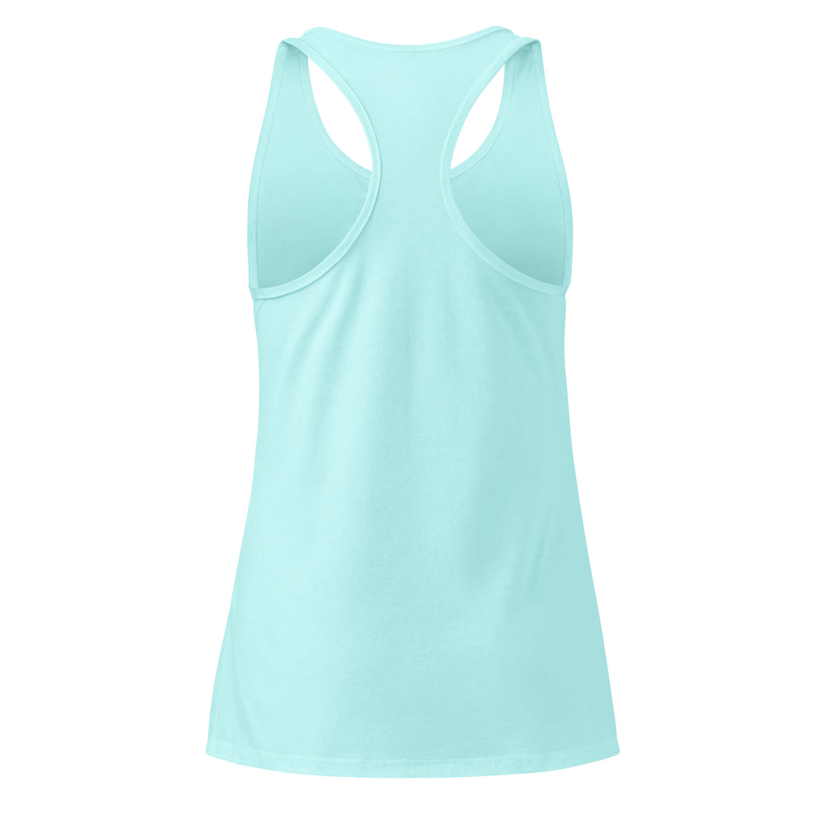 VVINONA Women's Fitted Racerback Tank in cancun – back view